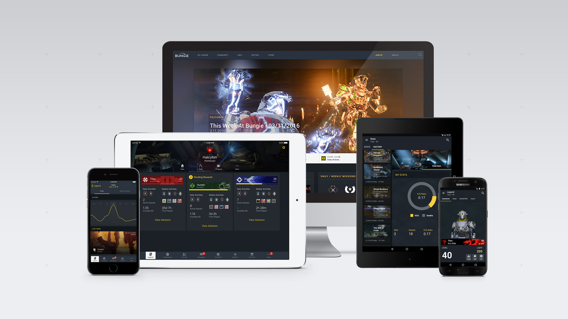 Destiny Franchise Companion App — project image 8